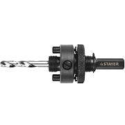 Державка STAYER Procut "шестигранный хвостовик,для биметаллических коронок 32-152мм, (29548)                                                                                                            