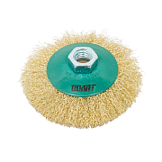 Щетка дисковая гофр.125мм/М14 ВОЛАТ (81050-125)                                                                                                                                                         