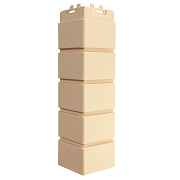 Наружный угол GL Standart клинкерный кирпич (моноцвет) 0,12х0,39 - МОЛОЧНЫЙ                                                                                                                             