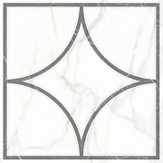 Каррара Нова 45х45 (7346-0002) (4шт) декор геометрия                                                                                                                                                    