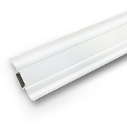 Плинтус ИДЕАЛ КОМФОРТ 55мм №001 (Белый, 40шт/уп) К-П55п 001 БЕЛ                                                                                                                                         