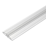 Профиль соединительный Н-4-6 для поликарбоната, прозрачный (6м)                                                                                                                                         