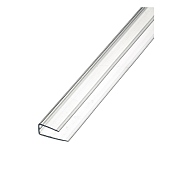 Профиль торцевой для поликарбоната П 08 мм 2,1м (прозрачный)                                                                                                                                            