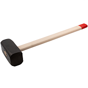 Кувалда кованая, деревянная рукоятка, 10000г                                                                                                                                                            