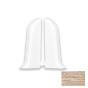 Заглушка ИДЕАЛ КОМФОРТ 55мм пара №213 (Дуб северный, 25шт/уп) К-П55-Тп 213 ДУБ СЕВ                                                                                                                      