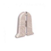 Заглушка ИДЕАЛ КЛАССИК для плинтуса 70мм (пара), №251 Ясень (К-П70-Тп 251 ЯСН)                                                                                                                          