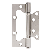 Петля накладная без врезки СТАНДАРТ 100х63х2мм 2BB SN никель (9555)                                                                                                                                     