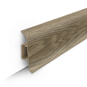 Плинтус ИДЕАЛ КЛАССИК 70мм 2,2м, №208 Дуб мокко (К-П70п 208 ДУБ МОК)                                                                                                                                    