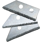 Лезвия ,набор 3шт на скребок для расшивки швов Decor (113-004)                                                                                                                                          