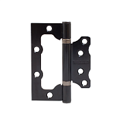 Петля накладная без врезки СТАНДАРТ 100х75х2,5мм 2BB BL мат.черный (16042)                                                                                                                              