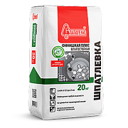 Шпатлёвка финишная плюс влагостойкая (20кг) Старатели                                                                                                                                                   