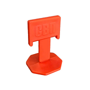 Зажим СВП  Флажок 1,4мм оранжевый 300шт (339-1300)                                                                                                                                                      