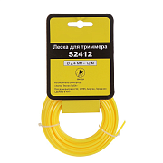 Леска для триммера S2412 (звезда) (толщ 2,4 мм, длин 12 м, 71/2/12                                                                                                                                      
