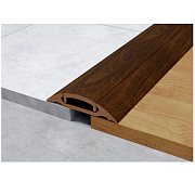 Порог с монтажным каналом 36мм 0,9м "Идеал", 292 Орех миланский                                                                                                                                         