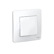 Переключатель проходной 1-кл. СП Blanca 10A IP20 250В бел. BLNVS010601                                                                                                                                  