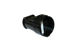 Штепсель 10А "Makel" черный (10054)                                                                                                                                                                     