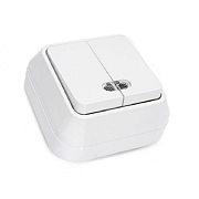 Выключатель ОП2 "Makel" с подсветкой IP20 (45123)                                                                                                                                                       