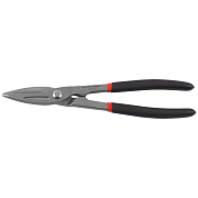 Ножницы ЗУБР "МАСТЕР" по металлу, цельнокованые, хром.сталь, прямые, 250мм (23015-25_z02)                                                                                                               