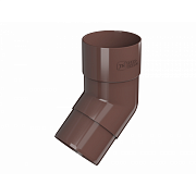 Колено трубы 135гр ТН ПВХ коричневый ф82                                                                                                                                                                