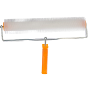 Валик игольчатый STAYER для наливных полов в сборе, пласт.иглы, бюгель 8мм, 75х400мм (03951-40)                                                                                                         