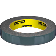 Двухсторонняя клейкая лента на вспененной основе, STAYER Proffessional,черная,19мм х 5м(12233-19-05)                                                                                                    