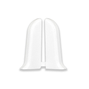 Заглушка ИДЕАЛ КОМФОРТ 55мм пара №001 (Белый, 25шт/уп) К-П55-Тп 001 БЕЛ                                                                                                                                 