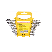 Набор ключей гаечных рожковых, углеродистая сталь, 6 предметов (43-2-516)                                                                                                                               