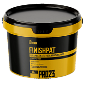 Шпаклевка ГОТОВАЯ ПОЛИМЕРНАЯ СУПЕРБЕЛАЯ FINISHPAT СТРОЕФФ 18КГ "Старатели"                                                                                                                              