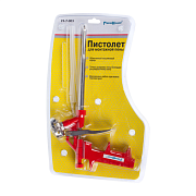 Пистолет для монтажной пены пластиковый корпус,рукоятка и регул.винт,метал.адап.,шток 17см(23-7-003)                                                                                                    