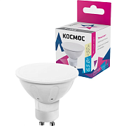 Лампа светодиод. КОСМОС GU10 6.5Вт 220В 3000К LkecLED6.5wGU10C30                                                                                                                                        
