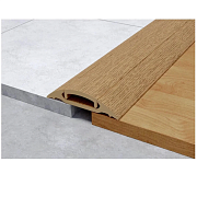 Порог с монтажным каналом 36мм 1,6м "Идеал", 201 Дуб                                                                                                                                                    