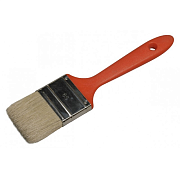 Кисть плоская STAYER "UNIVERSAL-EURO" светл.нат.щетина; дерев.ручка 50мм (0102-050)                                                                                                                     