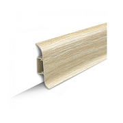 Плинтус ИДЕАЛ КЛАССИК 70мм 2,2м, №218 Дуб европейский (К-П70п 218 ДУБ ЕВП)                                                                                                                              