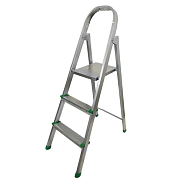 Стремянка металлическая, оцинкованная 3 ступени (арт. М6003) (Вариант77)                                                                                                                                