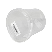 Ведро пластиковое с крышкой 1,0 л                                                                                                                                                                       