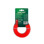 Леска ф 2.7 мм х 15м "звездочка" ВОЛАТ 51030-04                                                                                                                                                         