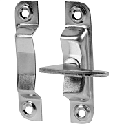 Завертка форточная "3Ф2" покрытие белый цинк (37711)                                                                                                                                                    