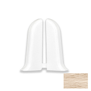 Заглушка ИДЕАЛ КОМФОРТ 55мм пара №262 (Клен вермонт, 25шт/уп) К-П55-Тп 262 КЛН ВРМ                                                                                                                      