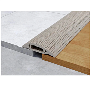 Порог с монтажным каналом 36мм 0,9м "Идеал", 229 Дуб латте                                                                                                                                              