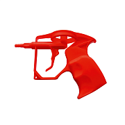 Пистолет для монтажной пены мини, пластиковый, 3 смен.трубочки, 3 колпачка, трубочки 160мм(23-7-006)                                                                                                    