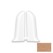 Заглушка ИДЕАЛ КОМФОРТ 55мм пара №201 (Дуб, 25шт/уп) К-П55-Тп 201 ДУБ                                                                                                                                   