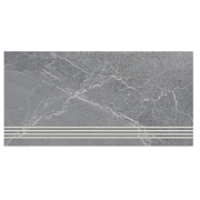 Ступень Диккенс серый (6860-0071) 30х60 (5 шт.) керамогранит                                                                                                                                            