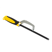 Ножовка-ручка по металлу STAYER, 3-х компонентная рукоятка, металлич.державка 300мм (15715)                                                                                                             