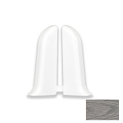 Заглушка ИДЕАЛ КОМФОРТ 55мм пара №210 (Дуб пепельный, 25шт/уп) К-П55-Тп 210 ДУБ ПЕП                                                                                                                     