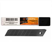 Лезвия для ножа 18мм, 10шт. Вихрь 73/10/10/5                                                                                                                                                            