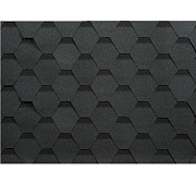 Гибкая черепица, Оптима (серый) 6S4X21-0704RUS  (уп.3м2)                                                                                                                                                