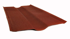 Ондулин ендова 0,36х0,9 м красный                                                                                                                                                                       