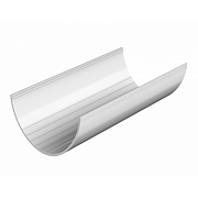 Желоб ТН ПВХ белый 3м ф125                                                                                                                                                                              