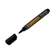 Маркер перманентный, цвет черный, ширина линии 3мм (13-0-050)                                                                                                                                           