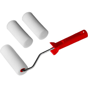 Валик MIRAX "ПОРОЛОН" в наборе: 3шубки+ ручка, 180мм, d=40мм (0364-18_z01)                                                                                                                              